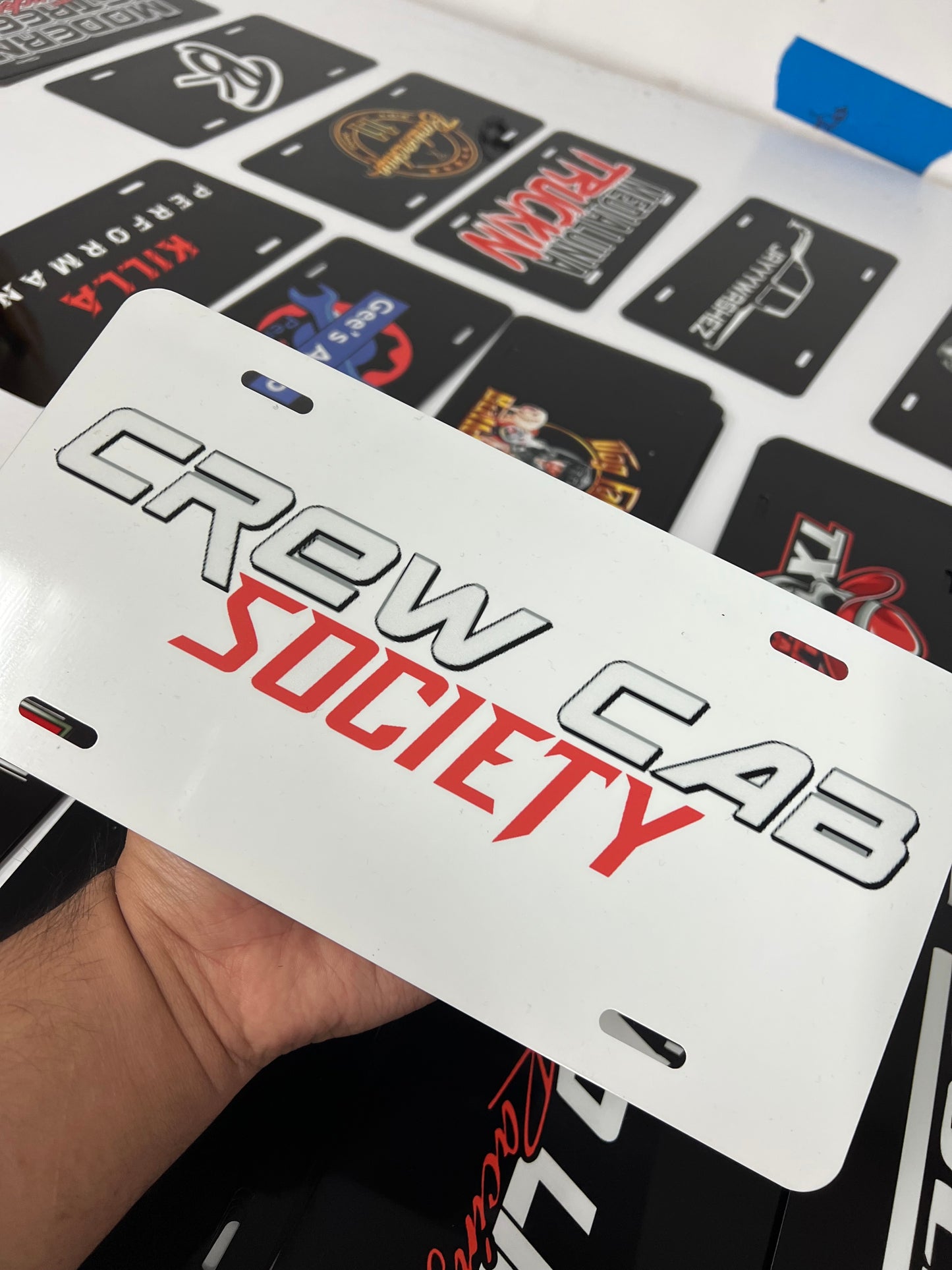 Custom Printed License Plates