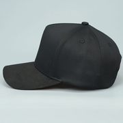 Custom Embroidered Suede Bill Satin inside