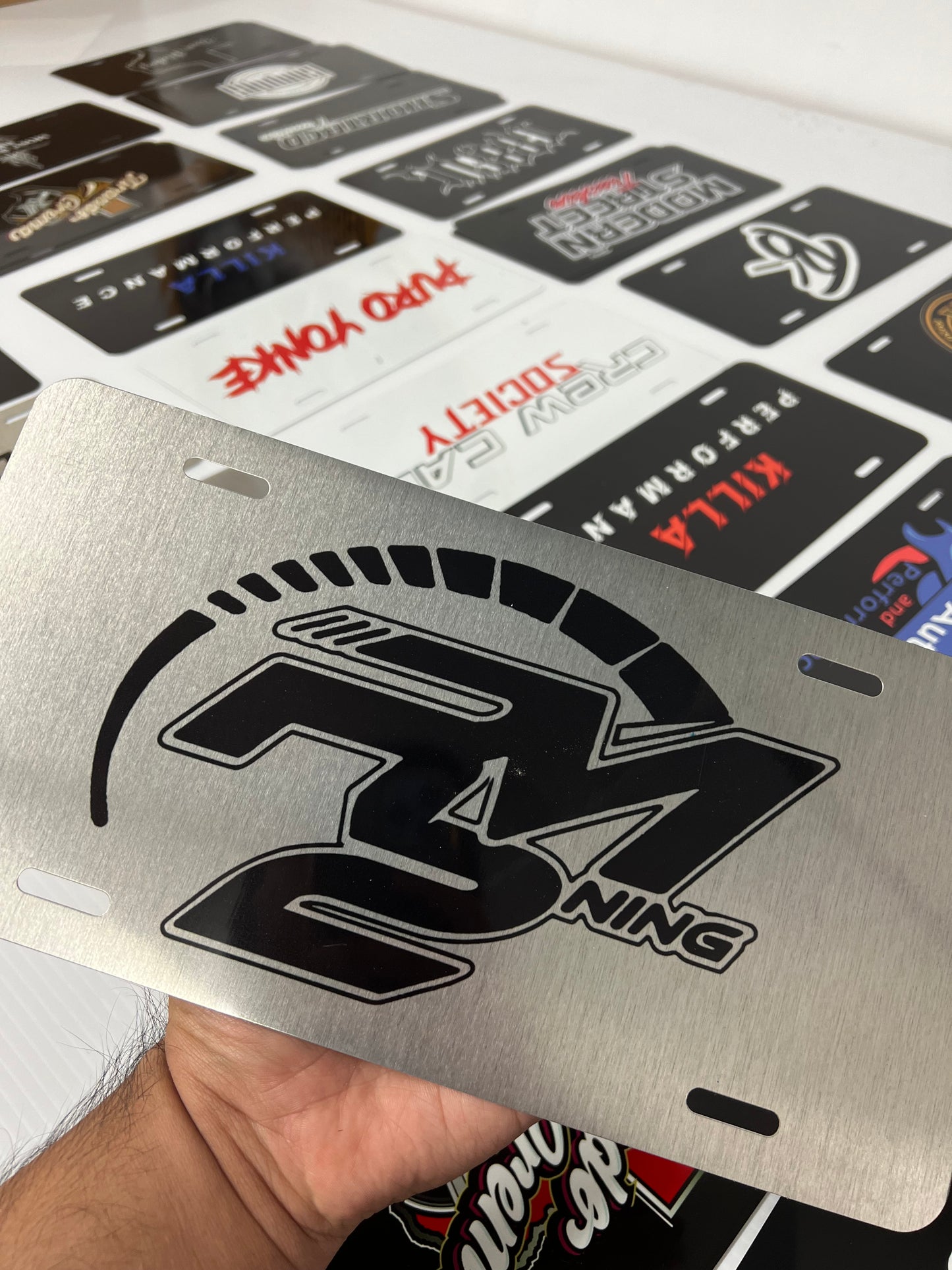 Custom Printed License Plates