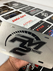 Custom Printed License Plates