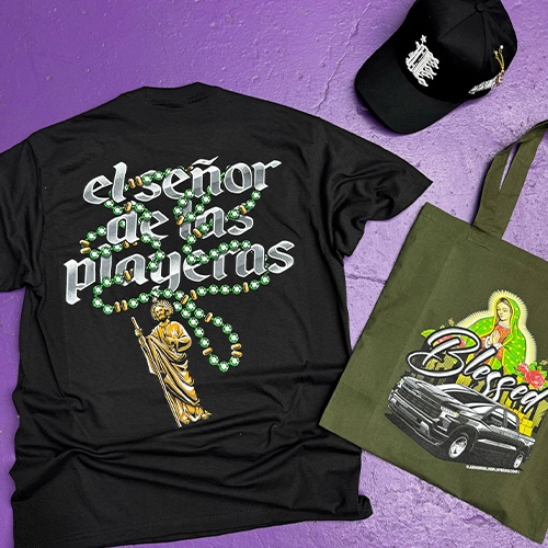 Custom apparel and merchandise by El Señor de las Playeras