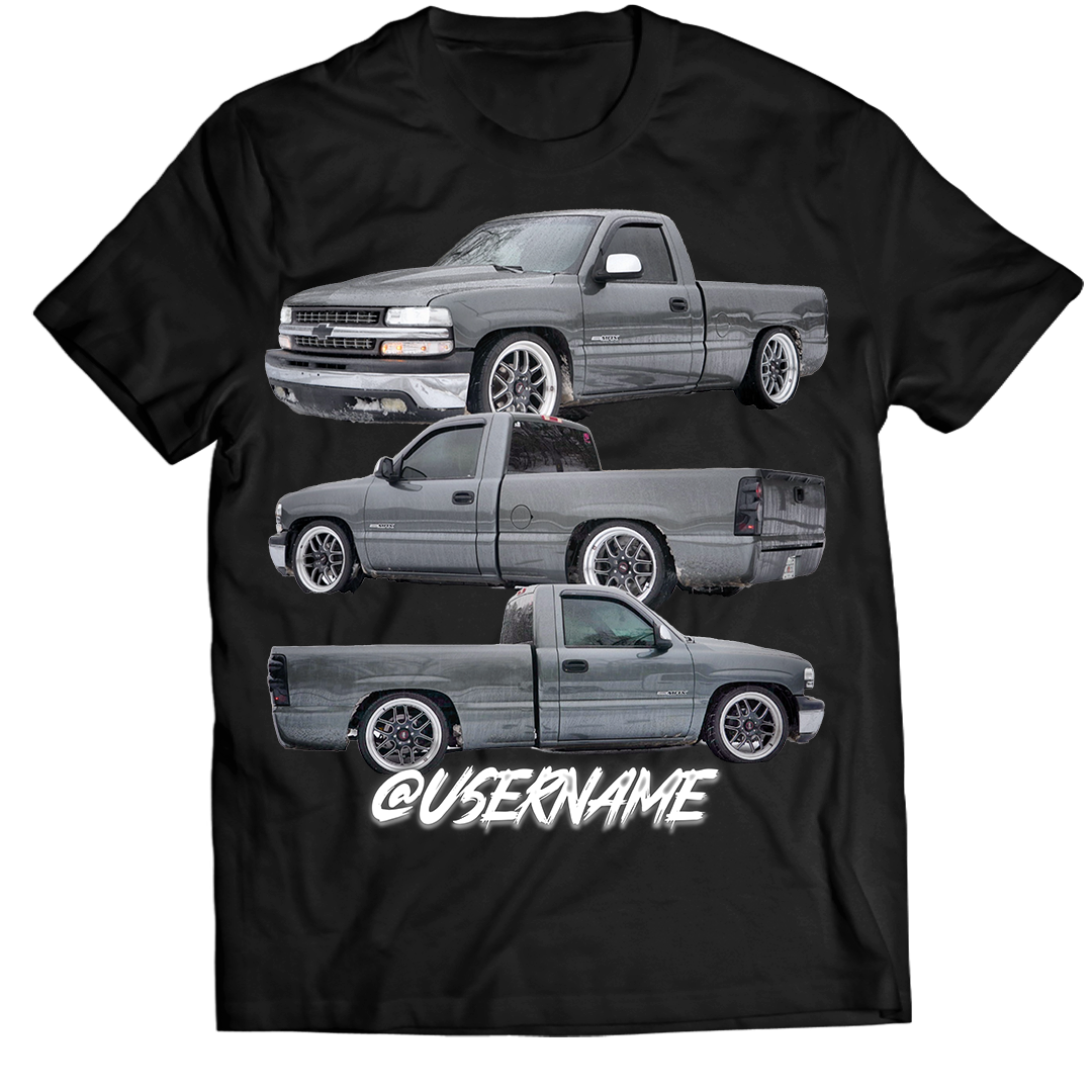 Template 1 Full Color Printed T-Shirt