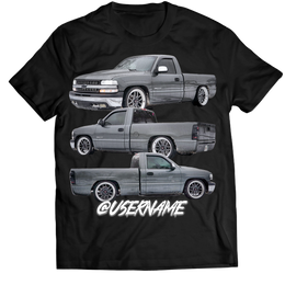 Template 1 Full Color Printed T-Shirt