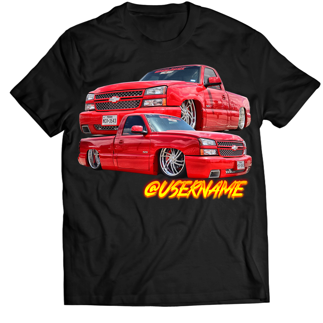 Template 2 Full Color Printed T-Shirt