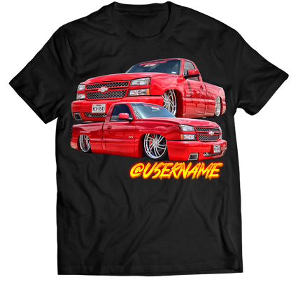 Template 2 Full Color Printed T-Shirt