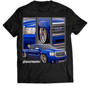 Template 3 Full Color Printed T-Shirt