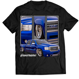 Template 3 Full Color Printed T-Shirt