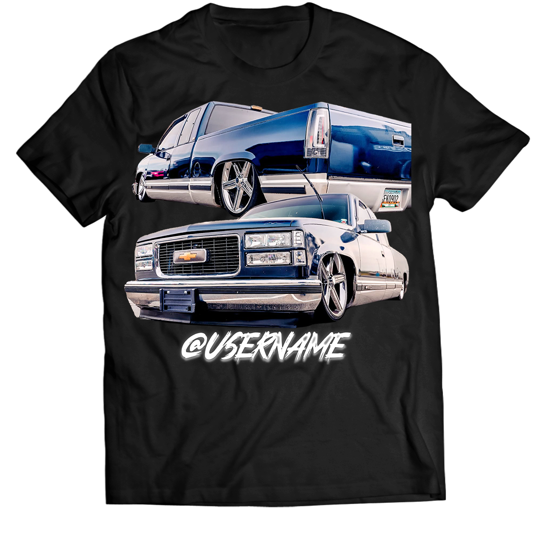 Template 4 Full Color Printed T-Shirt