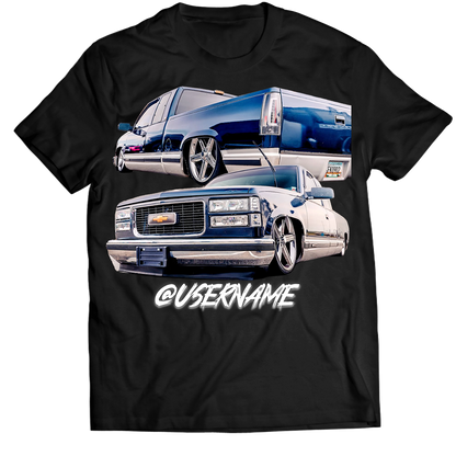 Template 4 Full Color Printed T-Shirt