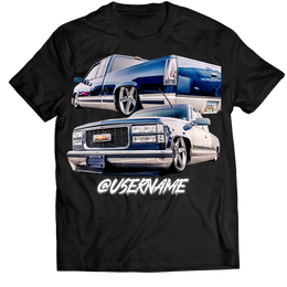 Template 4 Full Color Printed T-Shirt