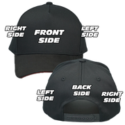 Custom Embroidered Suede Bill Satin inside